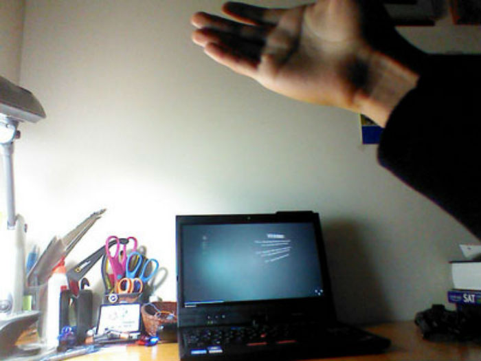 手势控制幻灯片播放